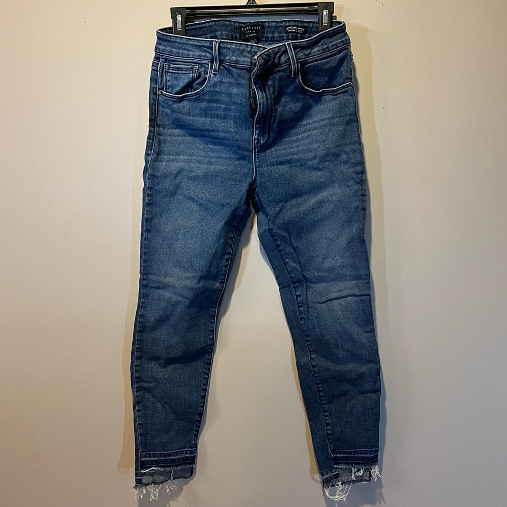 Sanctuary Social Ankle Skinny Standard Rise Jeans, Size 32 (14)